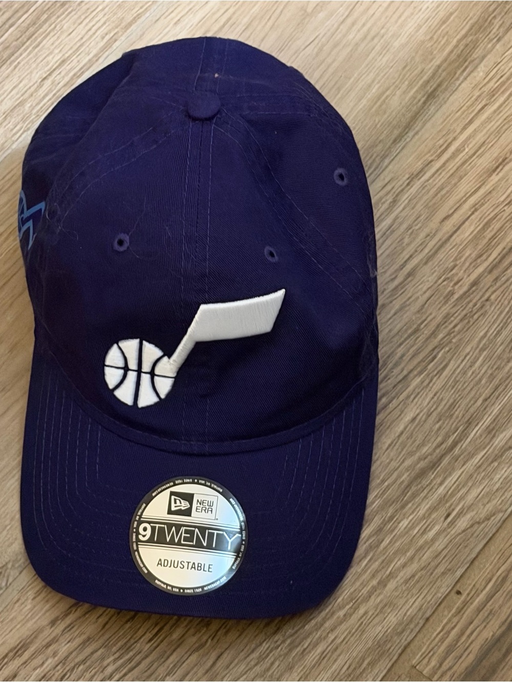 Utah Jazz New Era 9TWENTY Adjustable Hat Music Note Logo Baseball Cap NBA